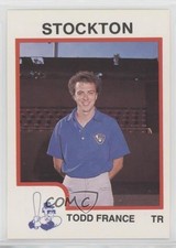 1987 ProCards Minor League Todd France #243 2u3