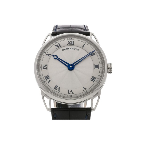 De Bethune DB25 Weißgold Handaufzug Herren 44mm Uhrenarmband DB25XPW