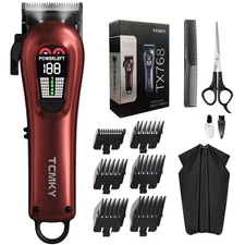 TCMKY Hair Clippers for Men Professional Clippers for Men Cordless&Corded Barber