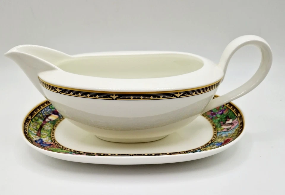 Villeroy & Boch Heinrich Vie Sauvage salsiera ciotola per salsa con base piastra - Immagine 2 di 4