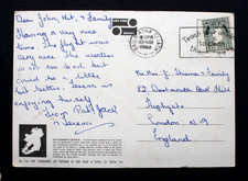 'Teach your child', Baile Atha Cliath (Dublin) Ireland 1960 Slogan postmark on a