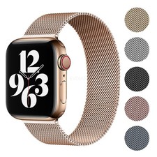 Apple Watch Strap Series 10 9 7 SE 38/40/42/44/49mm Magnetic Milanese Loop Band