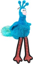 House Of Paws Peacock Fluffy Dog Toy New & FREE RSPCA Pin