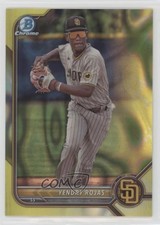 2022 Bowman Draft Chrome Yellow Lava Refractor 9/75 Yendry Rojas #BDC-2 n1u
