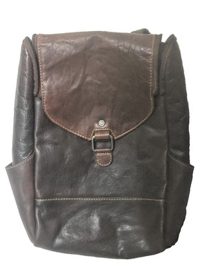 Jack Georges Convertible Backpack Crossbody Voyager Leather Unisex 9x14 Travel