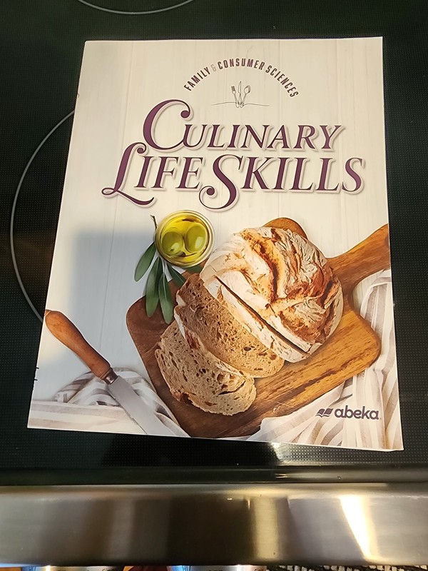 Abeka Culinary Life Skills Textbook  Paperback 
