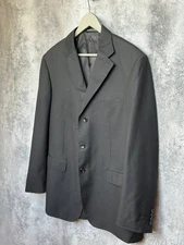 Giorgio Armani Le Collezioni Western-Style VTG Classic Black Italy Blazer Sz 54