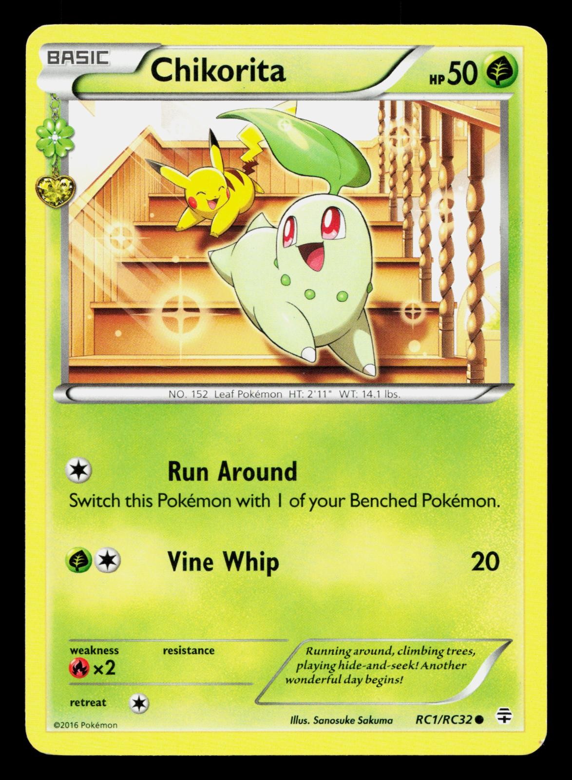 CHIKORITA RC1/RC32 COMMON GENERATIONS POKEMON MP