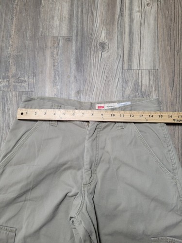 Wrangler Hose Herren 30x32 Relaxed Fleece gefüttert Cargo Khaki Workwear Heavyweight - Bild 8 von 10