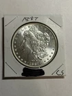 1887-P Morgan Silver Dollar Gem BU UNC Blast White