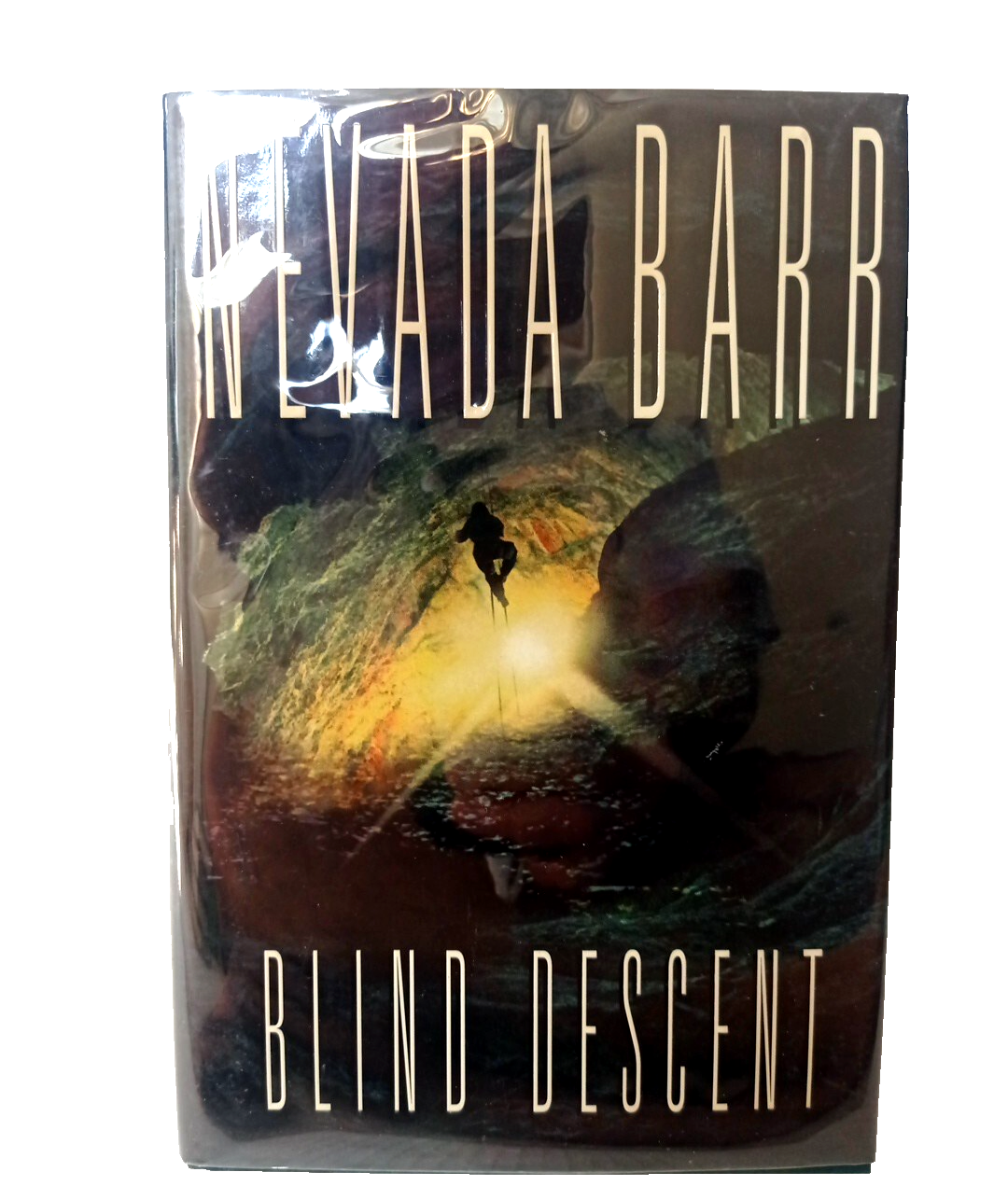 Blind Descent by Nevada Barr Signed 1st Edition 1998 thriller