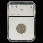 1924-S 5C PCI Semi-Key Date Buffalo Nickel *8005