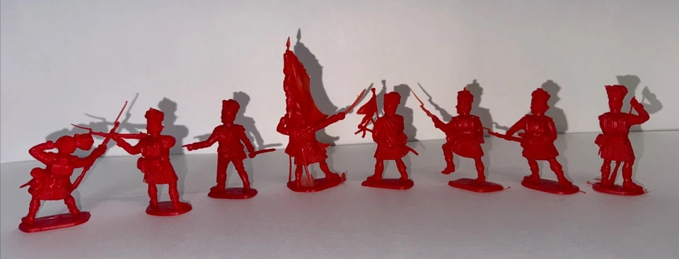 Timpo Recasts Highland Infantry en rojo - 54 mm plástico sin pintar juguete soldados Foto 2 de 4