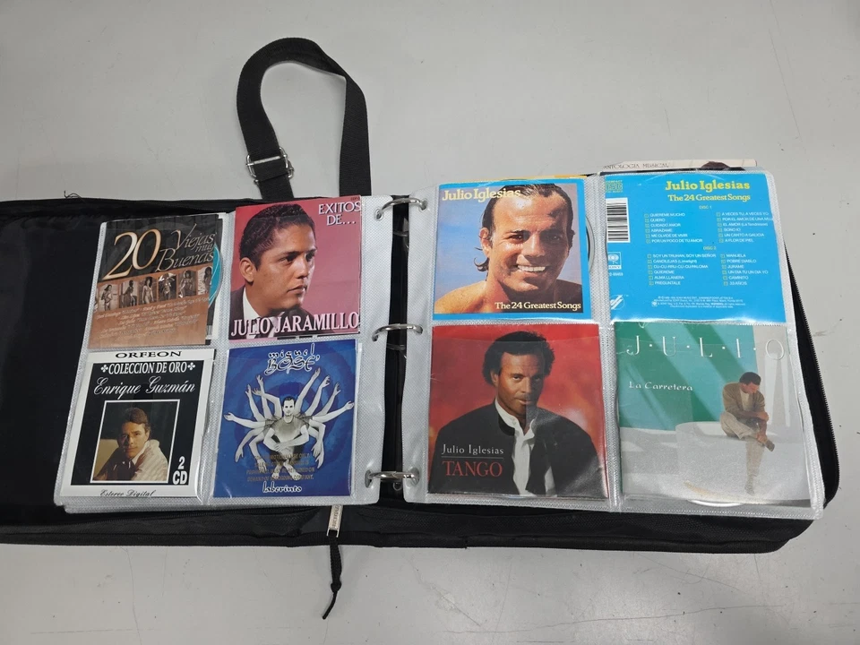 172 Cd Lot Of Spanish Music In Binder Tejano Bandas Latin Ranchera Bolero — 第 4/4 张图片
