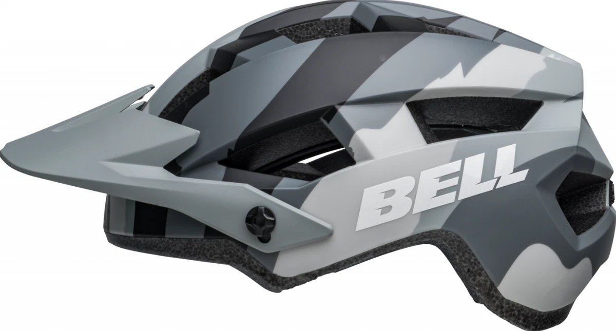 Casco Bell Spark MIPS Per Bici – Opaco/Grigio Lucido, Taglia Unica, Con 26 Prese D'Aria, Sistema Rotazionale MIPS E Supporto Per Fotocamera