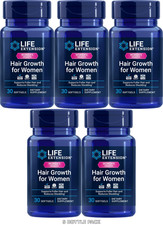 Life Extension Hair Growth for Women  30 Softgels  Fuller Hair  Less Shedding