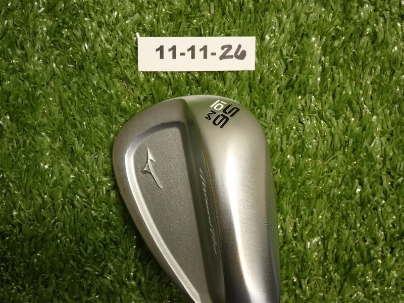 Mizuno Pro T-3 Soft White Satin 56* 10* Sand Wedge M Grind KBS 115 Steel - Image 2 of 4