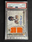 2024 Topps Resurgence Bo Nix /125 White Surge Rookie Patch Auto PSA 10 NB1