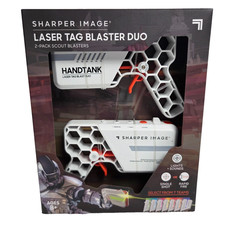 Sharper Image Laser Tag Blaster Duo 2-pack Scout Blasters NEW 