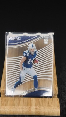 Alec Pierce Clear Vision RC Indianapolis Colts 2022 Panini Chronicles #CVR-30