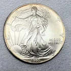 1995 1oz .999 fine silver American Silver Eagle ASE [w6]