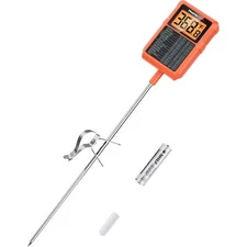 	"	ThermoPro TP510 Digital Candy Thermometer Waterproof Instant Read 8"" Prob...