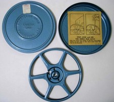 8mm 8 mm Movie Film Storage Reel  Canister - Massillon Ohio - 200 feet - New