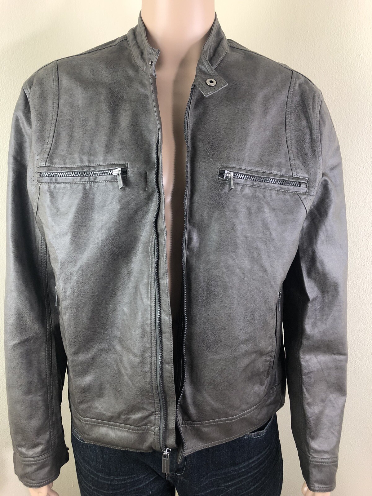 Moto Jacket Sz L RN 121545 