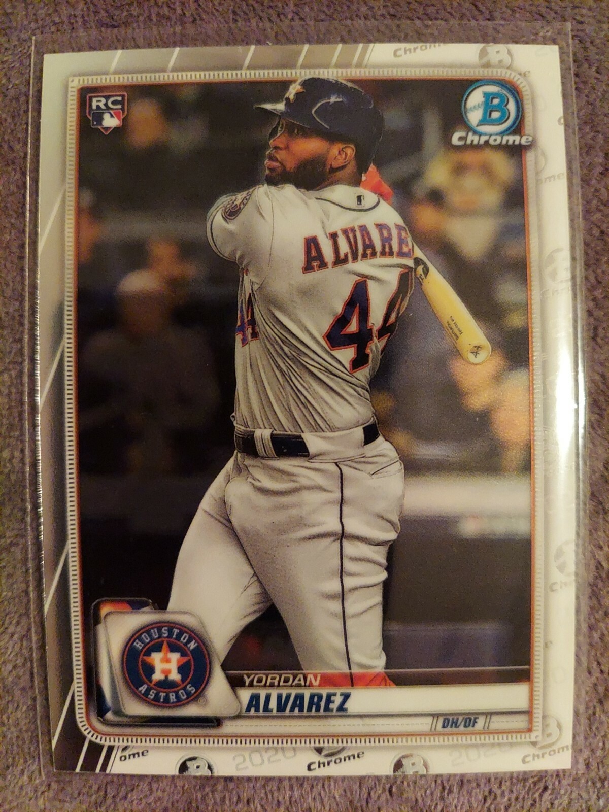 2020 Bowman Chrome Yordan Alvarez Houston Astros Rookie Base Card #25 💎
