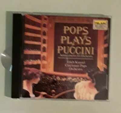 cincinnati pops / kunzel  POPS PLAYS PUCCINI arrangements for orchestra CD  