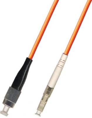 7M Multimode Simplex Fiber Optic Cable (50/125) FC-LC