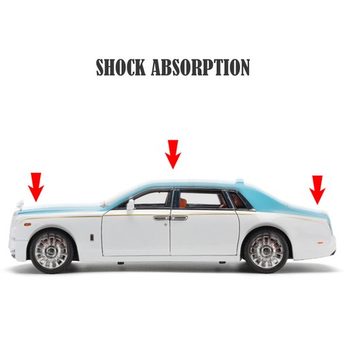 1:18 Scale Rolls-Royce Phantom Diecast Vehicle Model Car Toy Collection Gift - Picture 13 of 18