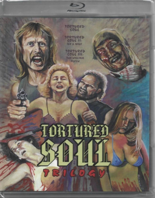 Tortured Soul Trilogy (Blu-ray, Saturn's Core, 2-Disc, Vinegar Syndrome) NEW!