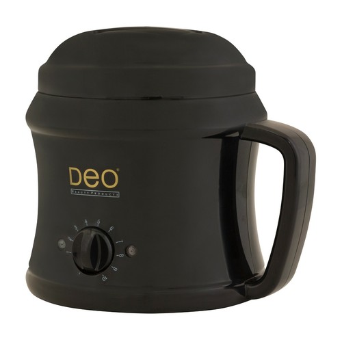 030452 Deo Professional 500cc Black Wax Waxing Leg Body Heater Pot