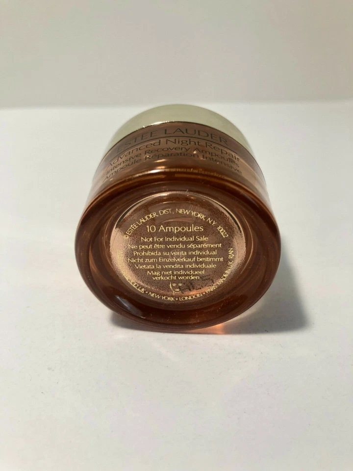 Ampollas de Recuperación Intensiva Reparación Nocturna Avanzada Estee Lauder 10 Cápsulas NUEVO Foto 3 de 3