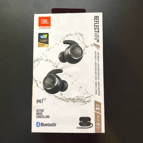 JBL Reflect Mini NC Wireless In-Ear Headset - Schwarz - Neu
