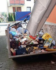 Zjeżdżalnia ochronna 3m z Ø80cm, likwidacja gospodarstwa domowego