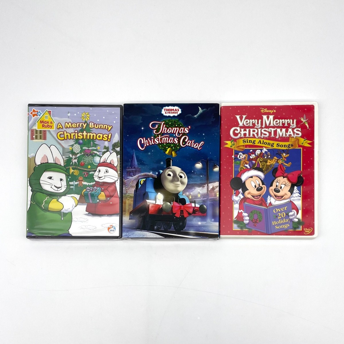 Lot of 3 Kids Christmas Movies DVD Max & Ruby Thomas Disney