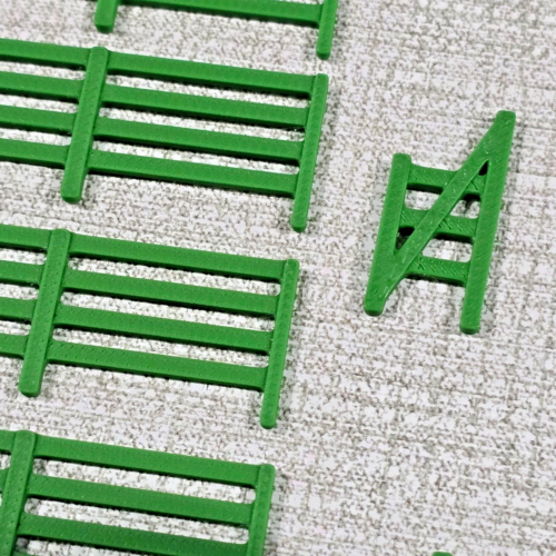 Fencing Railings OO HO New 10 to 100 Pack ALL Colours Gauge 1:76 Models Railway - Picture 24 of 34