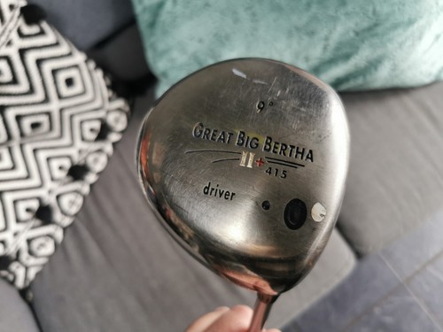 Callaway Great Big Bertha II Driver RH 415 System 60 Driver 9 Degrees