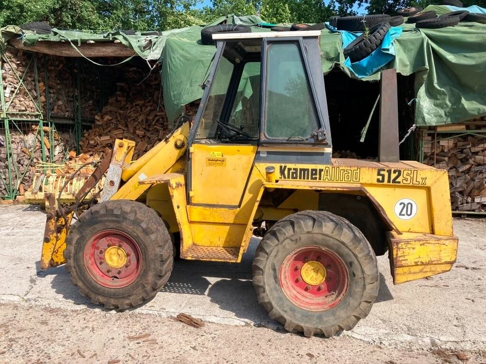 Radlader, Hoflader, Lader, Kramer 512 SL, Deutz Motor, kein Atlas, Weidemann - Bild 2 von 4