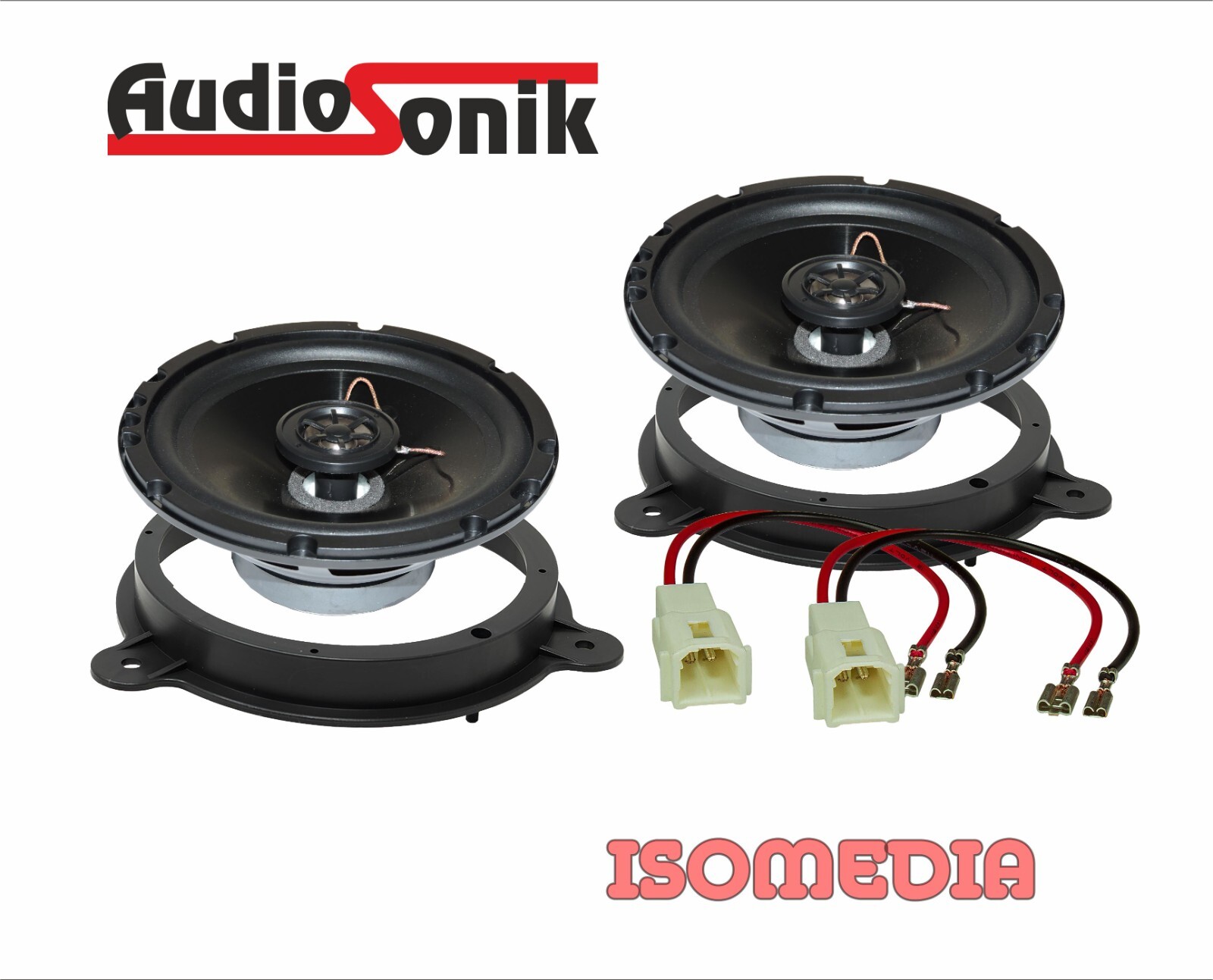 Migliora Audio Nissan Qashqai: Kit Casse 16,5cm Posteriore Completo