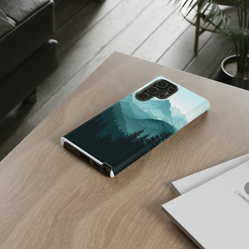 Minimalist Style Great Outdoors Scene, Tough Case, for iPhone and Samsung Galaxy - Foto 97 di 97