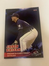 Jason Krizan Card 2019 Binghamton Rumble Ponies Team Card