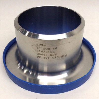 SFG FK1805-015 Butt Weld Flange End 3'' SCH40 316SS SA4403 5'' Flange OD