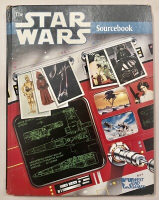 Star Wars Source Book 1987 West End Games Hardcover First Print VINTAGE