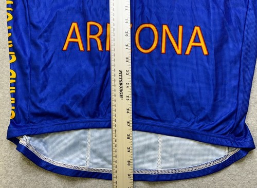 Canari Cycling Jersey Mens XL Extra Large Arizona Flag Grand Canyon Semi Fitted - Picture 4 of 9