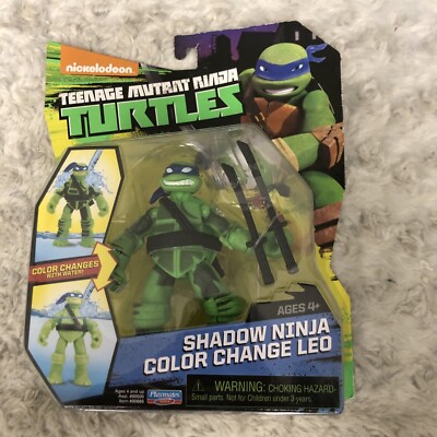 Teenage Mutant Ninja Turtles SHADOW COLOR CHANGE LEO 2016 TMNT Playmates NEW