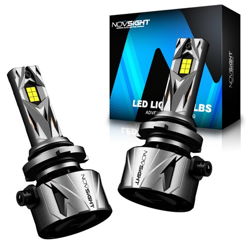 NOVSIGHT 9006 LED Headlight Bulb Kit High Low Beam 60000LM 6500K 240W Direct Fit - Picture 14 of 14