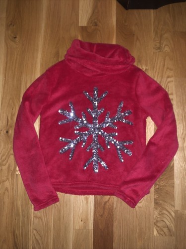 Super Soft Red Snowflake Sweater size 